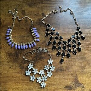 Set of 3 Statement Necklaces